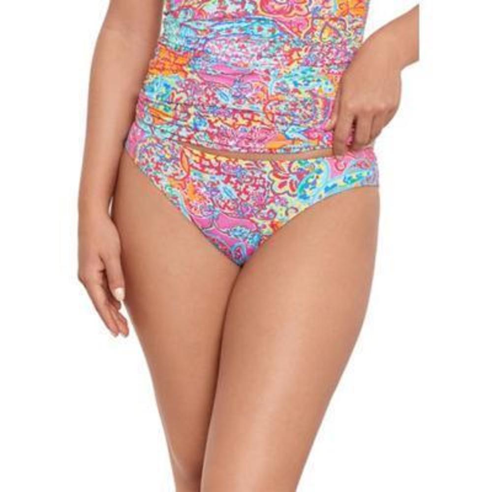 NWT Lauren Ralph Lauren Women's Printed Hipster Bikini Bottoms